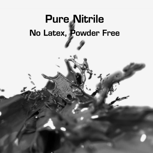 Nitrile Exam Gloves Disposable Latex Free & Powder Free 5 Mil Non-Sterile for Cooking, Cleaning