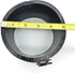 Flexible Rubber PVC Coupling with Stainless Steel Clamps, 4 inch, Black
