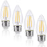 KINUR E26 led Bulb 40W Candelabra Light Bulbs,B11 LED Chandelier Bulbs,2700K Warm