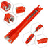 14 in 1 Multifunctional Faucet and Sink Installer Wrench, Suitable for Installing Pipes under Bathrooms, Toilets,