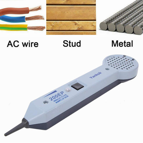 200EP Tone Probe with 77HP Generator Kit - Inductive Amplifier Wire Cable Tracer with Integrated LED Flashlight