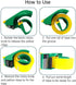 Professional Grade Packing Tape Dispenser, Heavy Duty Shipping Tape Cutter, Works with Tapes Up to 2 Inches
