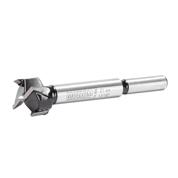 13/16" Forstner Drill Bit for Precise Woodworking, Durable YG8 Carbide, Ideal for Hard Wood and Plastic
