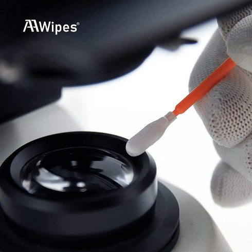 Cleaning Swab Kit, Microfiber Knitted Polyester Swab Sticks, Lint Free for Printer, Gun, Optics, Camera