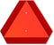Slow Moving Vehicle Sign, Rust Free Aluminum Triangle Signs, 14"X16", 40-Mil Thick Reflective for Safety