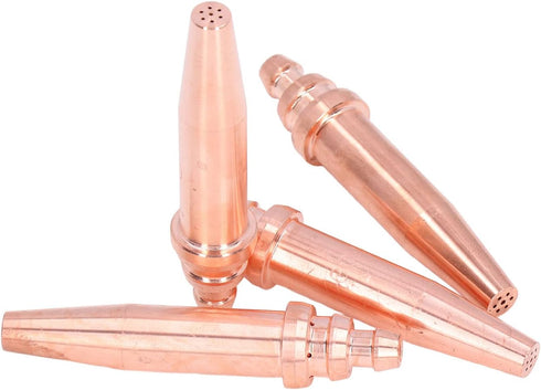4PCS 1.0mm 1.6mm 70mm, Fafeicy Cutting Tips, Copper Material for Acetylene Gas Welding, to Aperture for Cutting
