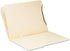 Self-Adhesive Folder Divider by Smead, 1" Twin Prong Fastener, Letter Size, Manila, 100 per Box (68027)