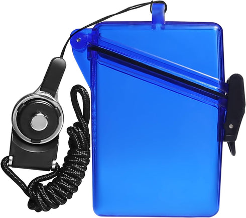 Sport Waterproof ID Card Badge Holder Case with Lanyard, Cover Multiple Credit Cards, Registration, Ins Card, Heavy