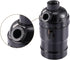 2 Sets Canomo Black Lamp Wiring Kit Includes All Adapters and Side Hole Lamp Socket Allow You to Make a Unique Bottle