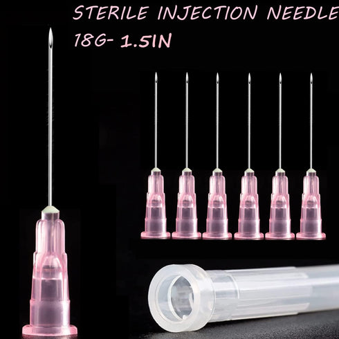 50 Pack - 20ml 18Ga Plastic Dispensing Syringe Tool, Industrial and Scientific Lab Consumables for Refilling, Measuring Liquids, Experiments Research