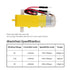 2pcs DC3-6V TT Motor: 1:48 Reduction Ratio Gearbox with Hookup Wires for Robotics DIY