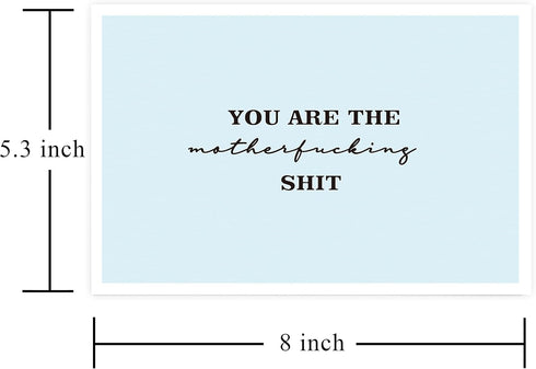 Alzombi Hilarious Gratitude Card - You're Absolutely Amazing! - Perfect for Friends