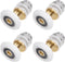 uxcell 25mm Diameter Shower Door Roller Runner Wheel, 1 Set (4pcs) Replacement Part for Bathroom Glass Sliding Door