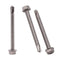 #14 x 1-1/2" Hex Washer Head Self Drilling Screws (25 Pack) - 410 Stainless Steel Self Tapping Sheet Metal Screws