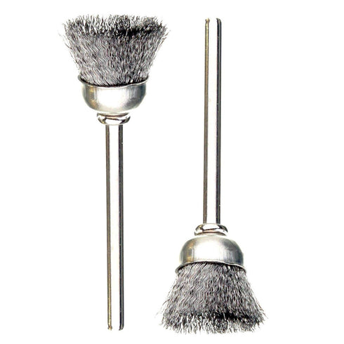 Rocaris 36Pcs Brass Steel Wire Brush Polishing Wheels, Full Kit for Rotary Tools