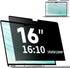 Magnetic Laptop Privacy Screen 16 Inch 16:10, Removable Matte Anti Glare Blue