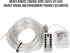 40Ft 120 8 Dimmable/Timer LED Rope Lights Battery Operated String Lights LEDs Modes Outdoor Waterproof Fairy Lights
