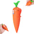 Snugeasy Carrot Recorder Pen, 60-Second Voice Recording Pen for Kids, Smooth-Writing Ballpoint Pens,