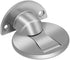 Magnetic Door Stopper, Self Adhesive Floor Mounted Door Stop, Brushed Stainless Steel Magnetic Door Catch Holder