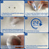 Porcelain Repair Kit for Sink & Tub, White Chip Repair Kit, Quickly Fix Cracks, Holes & Scratches with Super Adhesion