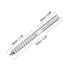 uxcell M6 Double Headed Hanger Bolts, 2-3/4" (70mm) Self-Tapping Screws for 6mm Wood Joint Furniture Legs, 8pcs