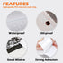 Caulk Tape Strip, 1.5" x 10.5Ft Self Adhesive Bath & Kitchen Sealant Strip, PVC Waterproof Tape