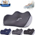Pootelifys Orthopedic Seat Cushion Ergonomic Memory Foam Seat Cushion Sciatica & Back Pain