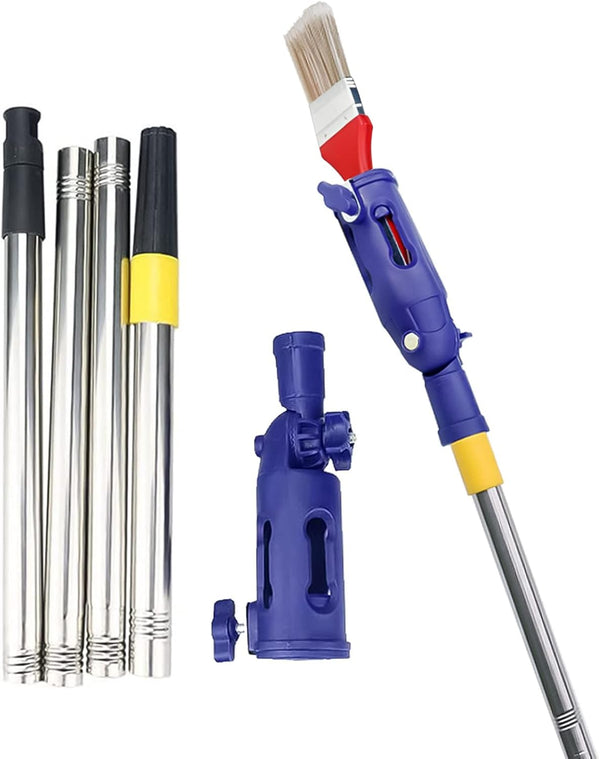 Paint Edger Brush Extender Roller Extension Pole 3.6ft Gripper Tool for Wall Corner Painting