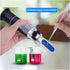 VGVGV 4 1 Brix Refractometer, Hand Held Tester Tool in Engine Fluid Glycol Antifreeze Freezing Point Car Battery