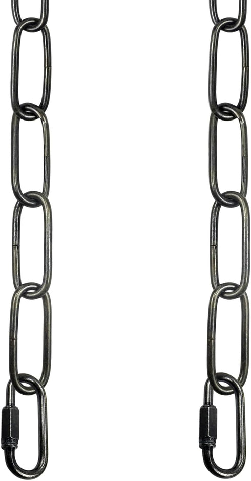 Amadget 6 Ft Lighting Chain with Connection Locks for Hanging Lamp, Chandelier, Pendant, Lantern, Swag Lamp