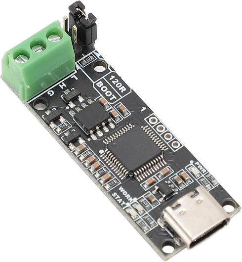 Fabater CAN Analyzer, CAN FD Compatible Type C USB to Adapter, Bus Analyzer with Virtual Serial Ports and Online