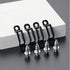 UtySty 20 Pack Furniture Panel Connector Bracket Invisible Slide-on Screw Hook Hidden Channel Mount Connection