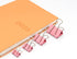 Binder Clip, Assorted Sizes Paper Binder Clips, (Large, Medium, Small, X-Small) for Office School, 84 Pack (Pink)