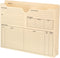 Smead Project File Jacket, Letter Size, Manila, 50 per Box, 2" Expansion, Reinforced Straight-Cut Tab