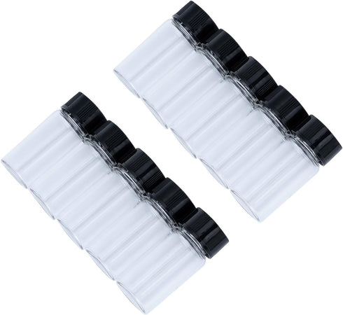 5 ml Clear Glass Bottles for Essential Oils, Chemistry Lab Chemicals, Colognes & Perfumes (10 Pieces)