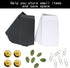Hubuki Tiny Little Seeds Saver Envelopes, 100 Pack Mini Paper Seed Envelopes (2.25"X3.5", 50 Black+50 White)