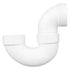 CHARLOTTE PIPE 1 1/2 DWV P-TRAP with Solvent Weld Joint, Drain, Waste and Vent (1 Unit)