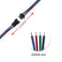 BTF-LIGHTING 10 Pairs 4pin SM JST 15cm Cable Female/Male Connectors for LED Strip RGB 5050 3528