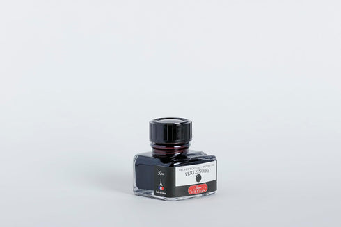 J. Herbin Fountain Pen Ink - 30 ml Bottled - Perle Noire, 1.01 Fl Oz