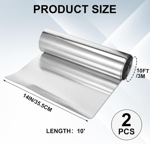 2 0.2 mm (14" 10') Therwen Roll Aluminum Flashing Roll Metal Aluminum Roof Panels Thickness Roof Flashing Strip