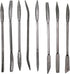 Wood Files and Rasps 8 PCS 5.5 X 200mm Double Ended Riffler Wood Rasp File Set Riffler File Set Woodworking Carving Rasping Coarse Rasps and Files Handware Tools Wood File for Woodworking by Kingzhuo