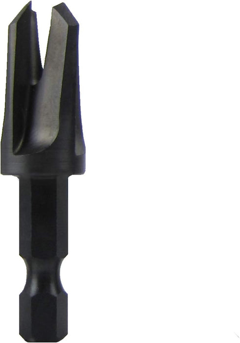 Make it Snappy Tools 1/4 Inch Tapered Plug Cutter, 1/4 Inch Quick Change Shank, #40316