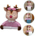 Deer-Themed Wall-Mounted Tissue Holder for Bathroom - Space-Saving Design