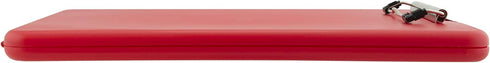 Saunders Slimmate Letter Size Storage Clipboard, Red Polypropylene