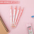 Cute Mechanical Pencil Set, 4 Pcs 0.5mm Kawaii Mechanical Pencils with 100 Pcs Replacement Refills for School Supplies