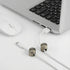 WJIAAA 3 Sets Cable Anchors Desk, Adhesive Phone Charger Holders for Cords Adjustable Wire Organizers Bronze Cord