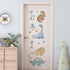 Yovkky Boho Baby Dinosaur Wall Decals Stickers, Dino Egg Palm Tree Footprints Neutral Toddler Nursery Decor, Home