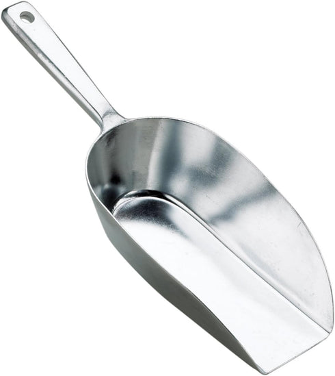 HIC Kitchen Utility Scoop, 9.75-Inches, 250-Millimeters, Commercial-Grade Anodized Cast Aluminum