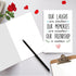 CTVSPC Cute Forever Friendship Card for Her Bestie Women Female Sister Best Friends BBF, Sweet Friendiversary Card
