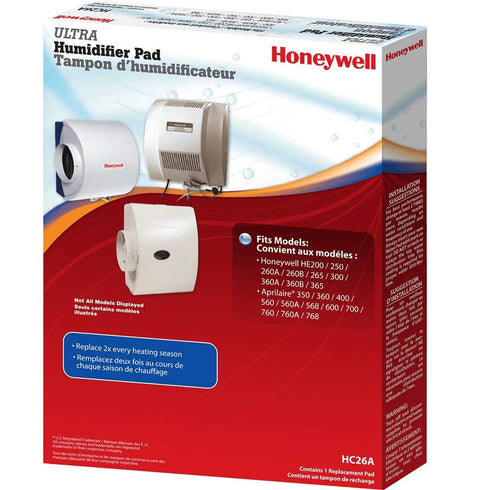 Honeywell HC26A1008/U Pad for He200, He250, He260, He265, He300, He360, He365 Humidifiers